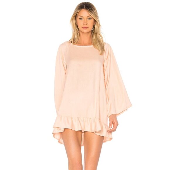 "Sundress" Cannelle Dress in Nude Peach size M/L - Picture 2 of 8